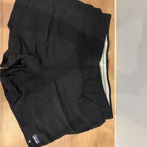 Patagonia Black and White Shorts
